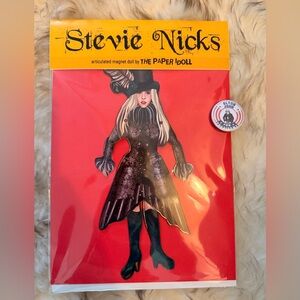 The Paper Doll Posable fridge Large magnet Stevie Nicks Celebrity Doll Gift Pin